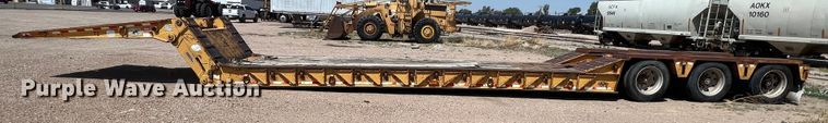 image for item DR1372 1997 Load King 503 DFP  lowboy equipment trailer