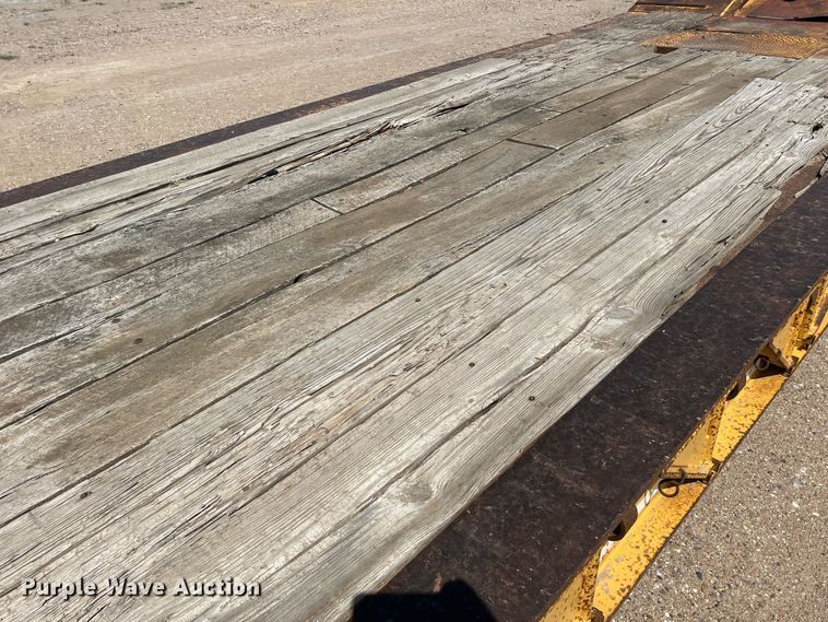 image for item DR1372 1997 Load King 503 DFP  lowboy equipment trailer