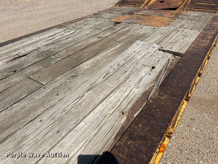 image for item DR1372 1997 Load King 503 DFP  lowboy equipment trailer