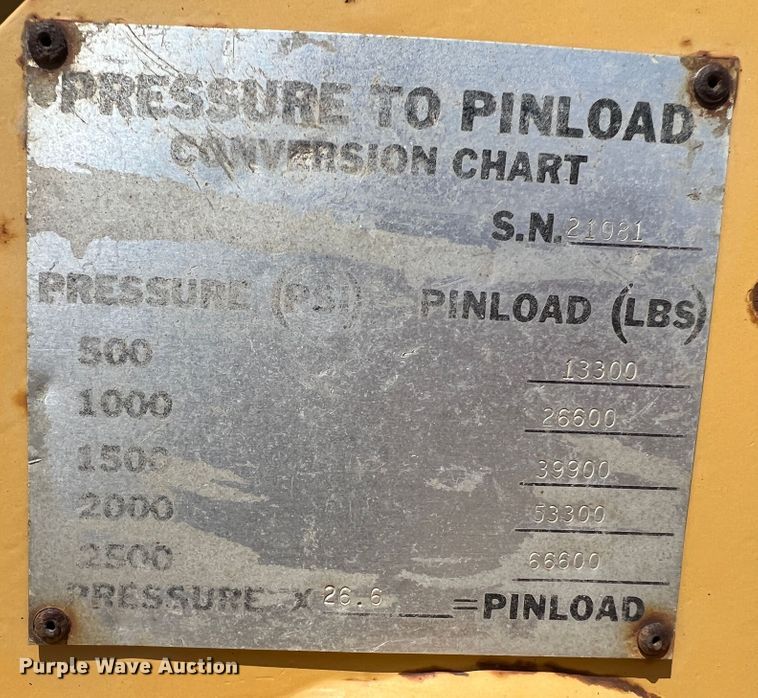 image for item DR1372 1997 Load King 503 DFP  lowboy equipment trailer