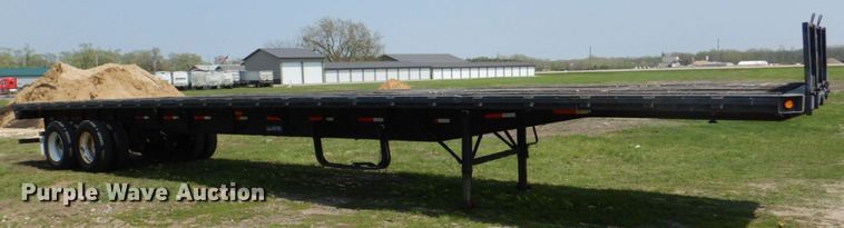 image for item DS8022 1994 Stoughton  flatbed trailer