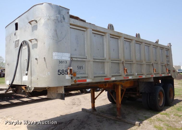image for item DS8023 1973 East  end dump trailer
