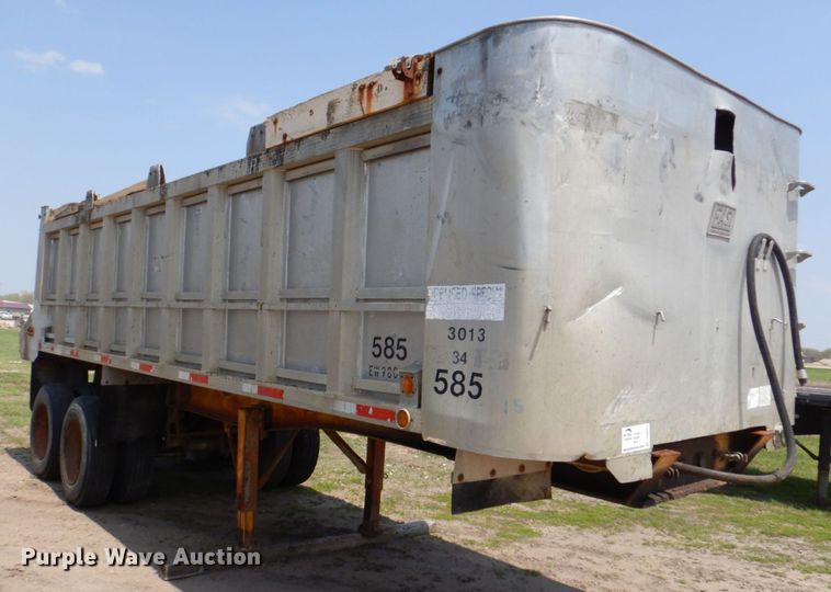 image for item DS8023 1973 East  end dump trailer