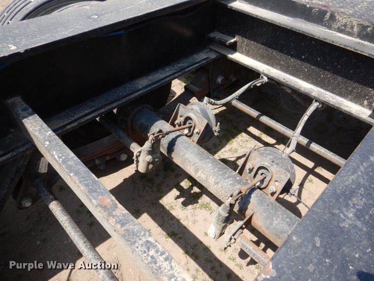 image for item DS8024 2002 Fontaine Ram35  lowboy equipment trailer