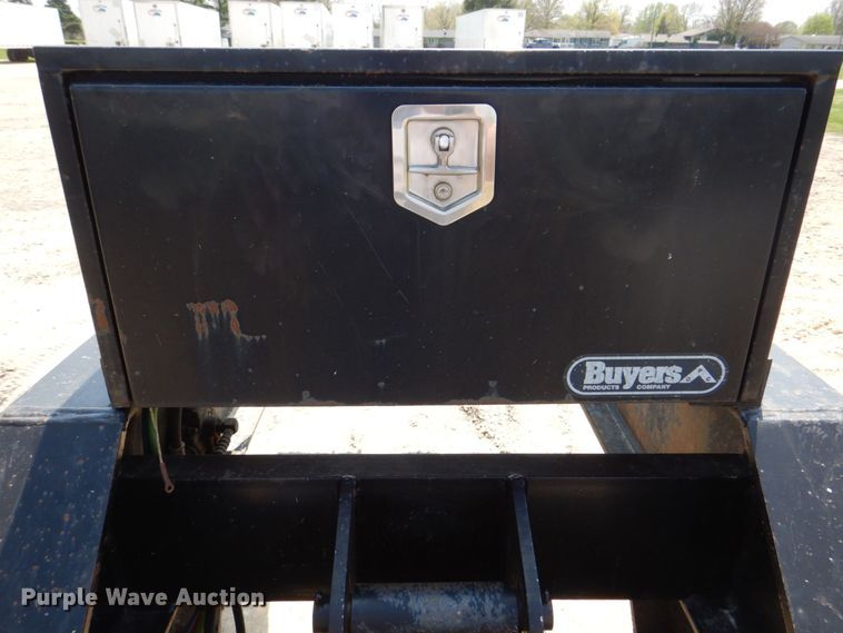 image for item DS8024 2002 Fontaine Ram35  lowboy equipment trailer