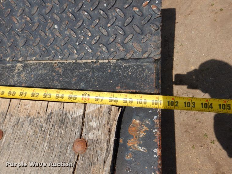 image for item DS8024 2002 Fontaine Ram35  lowboy equipment trailer