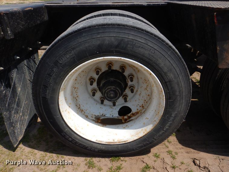 image for item DS8024 2002 Fontaine Ram35  lowboy equipment trailer