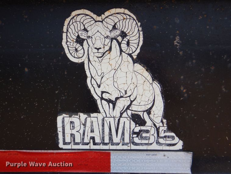 image for item DS8024 2002 Fontaine Ram35  lowboy equipment trailer