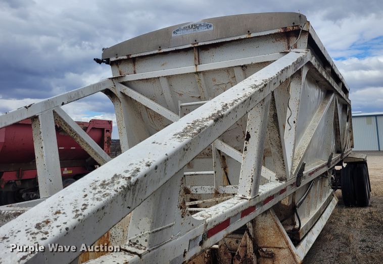 image for item FC9109 1988 CMC  bottom dump trailer