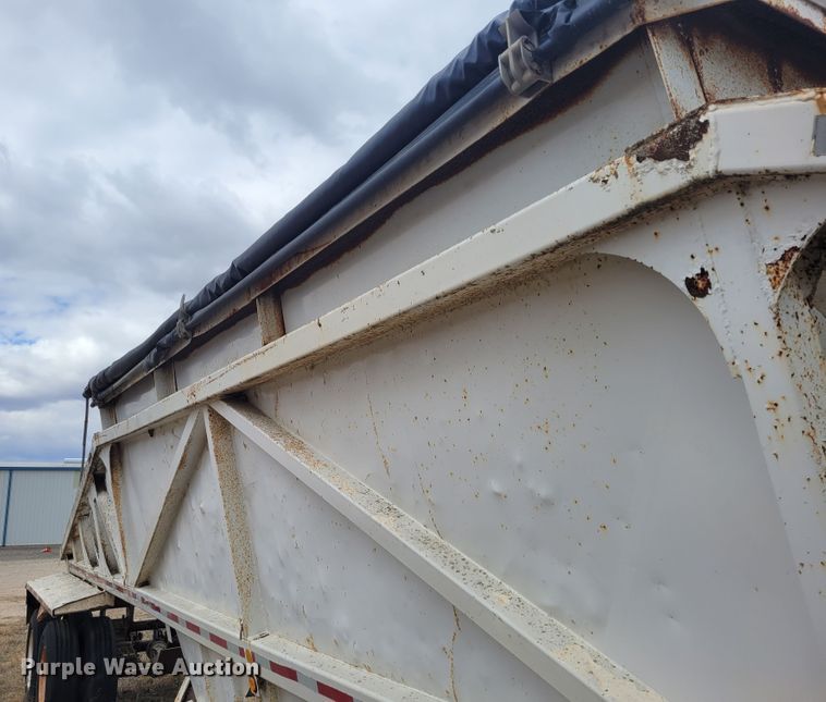 image for item FC9109 1988 CMC  bottom dump trailer