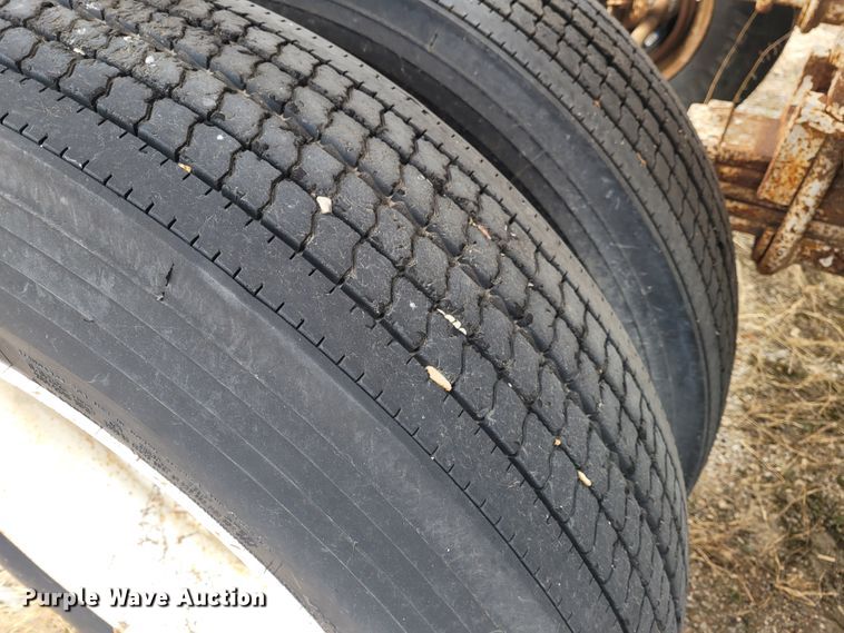 image for item FC9109 1988 CMC  bottom dump trailer