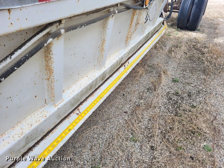 image for item FC9109 1988 CMC  bottom dump trailer