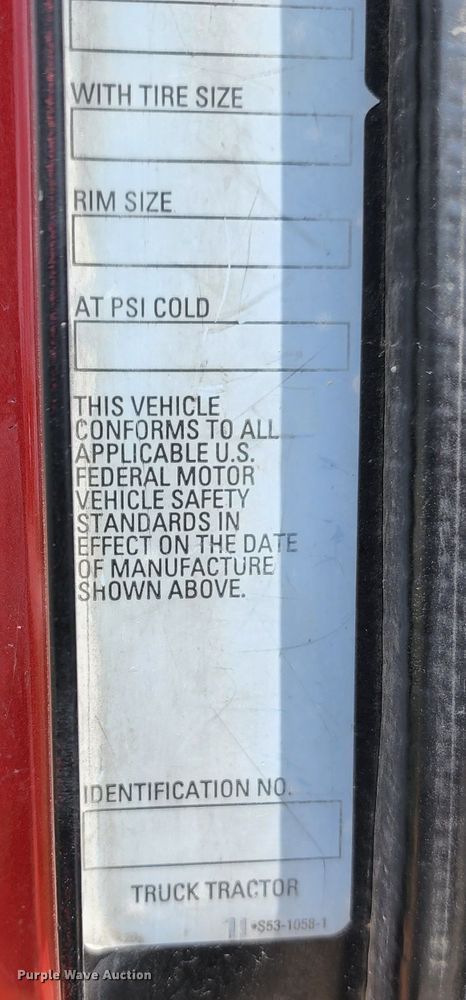 image for item KF9051 2003 Kenworth W900  semi truck