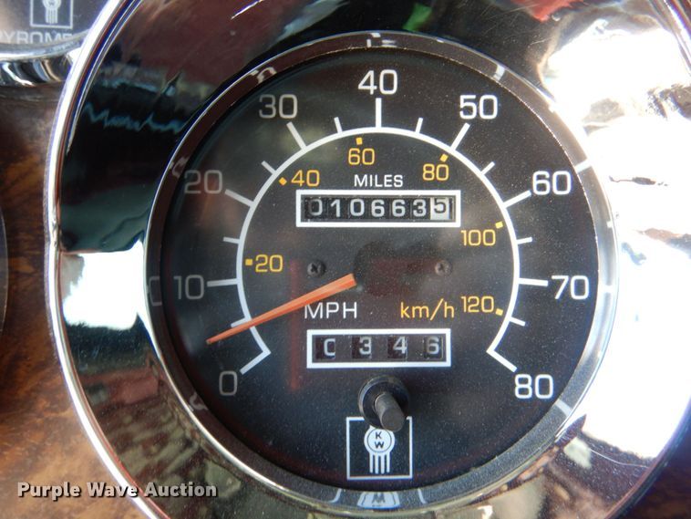 image for item KP9166 1996 Kenworth W900  semi truck