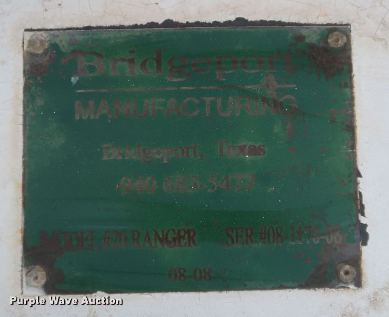 image for item KR9804 2008 Bridgeport 20 Ranger refuse truck bed