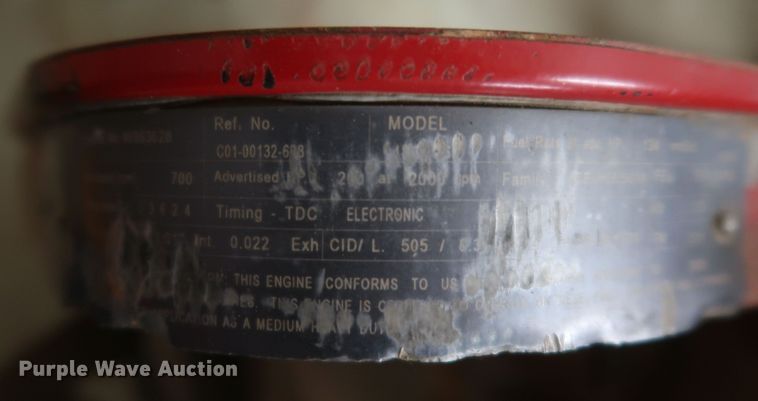 image for item KR9807 2008 Cummins ISC  engine