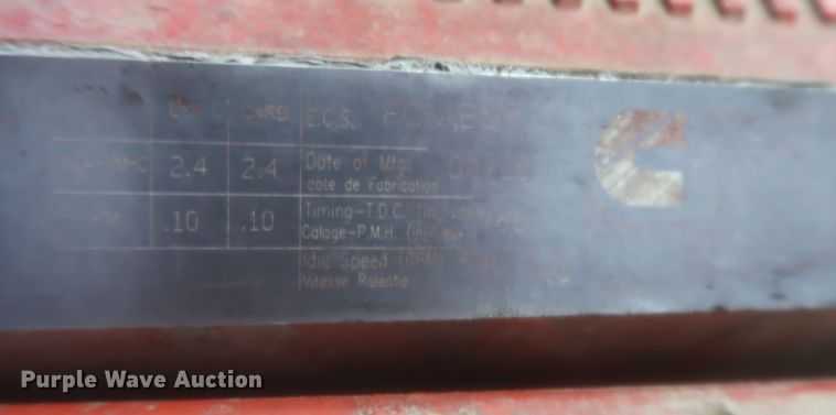 image for item KR9808 2005 Cummins ISX 435ST  engine