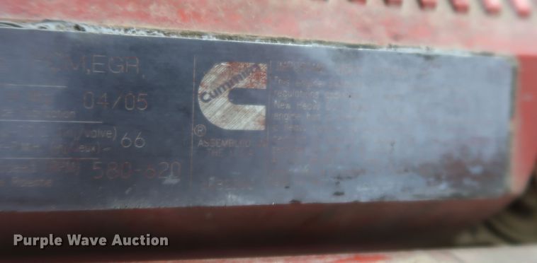 image for item KR9808 2005 Cummins ISX 435ST  engine