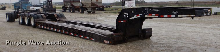 image for item LS9091 2003 Etnyre Blackhawk  lowboy equipment trailer