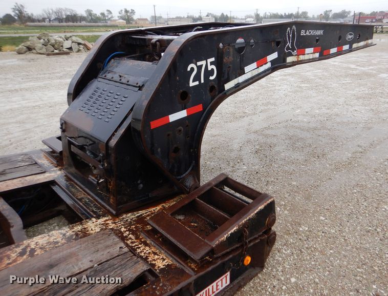 image for item LS9091 2003 Etnyre Blackhawk  lowboy equipment trailer