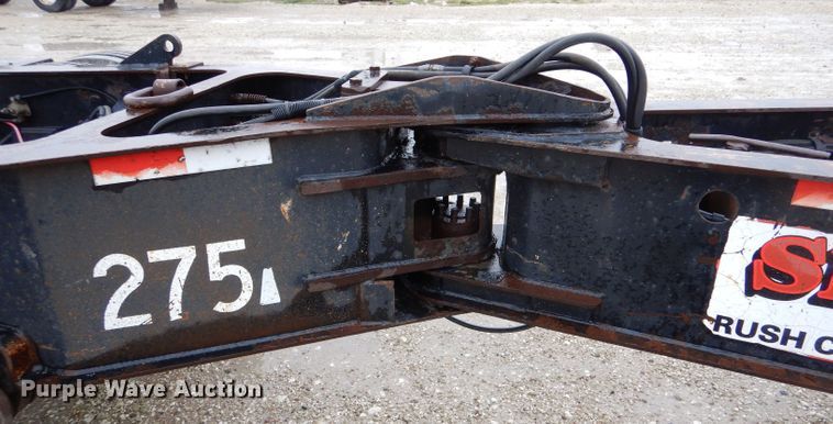 image for item LS9091 2003 Etnyre Blackhawk  lowboy equipment trailer