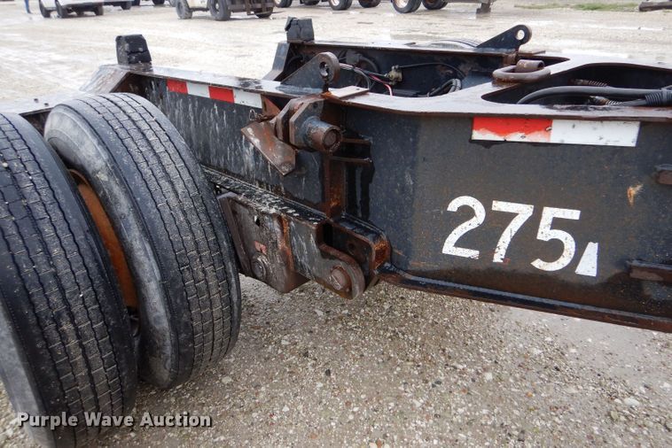 image for item LS9091 2003 Etnyre Blackhawk  lowboy equipment trailer