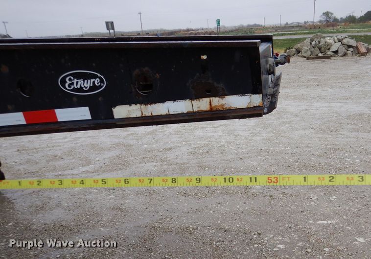 image for item LS9091 2003 Etnyre Blackhawk  lowboy equipment trailer