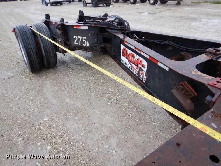 image for item LS9091 2003 Etnyre Blackhawk  lowboy equipment trailer
