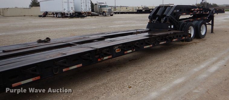image for item LS9092 2003 Aspen  lowboy equipment trailer