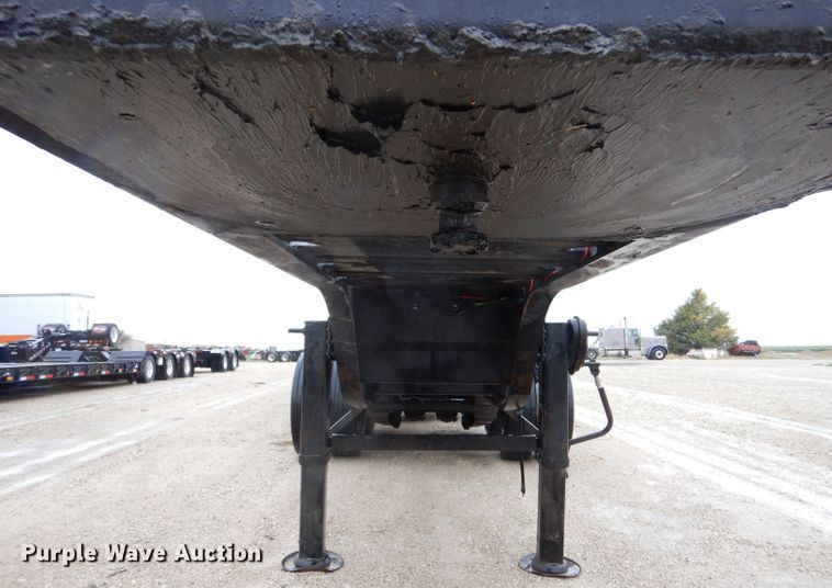 image for item LS9092 2003 Aspen  lowboy equipment trailer