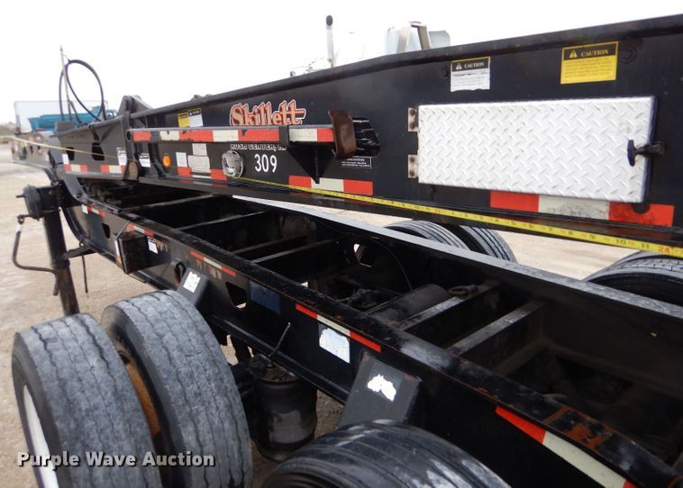 image for item LS9092 2003 Aspen  lowboy equipment trailer