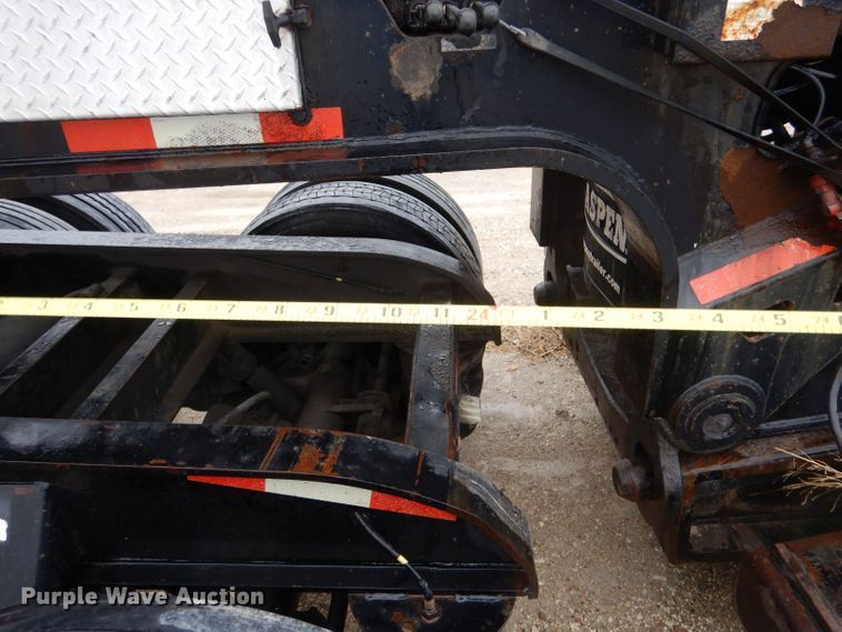 image for item LS9092 2003 Aspen  lowboy equipment trailer