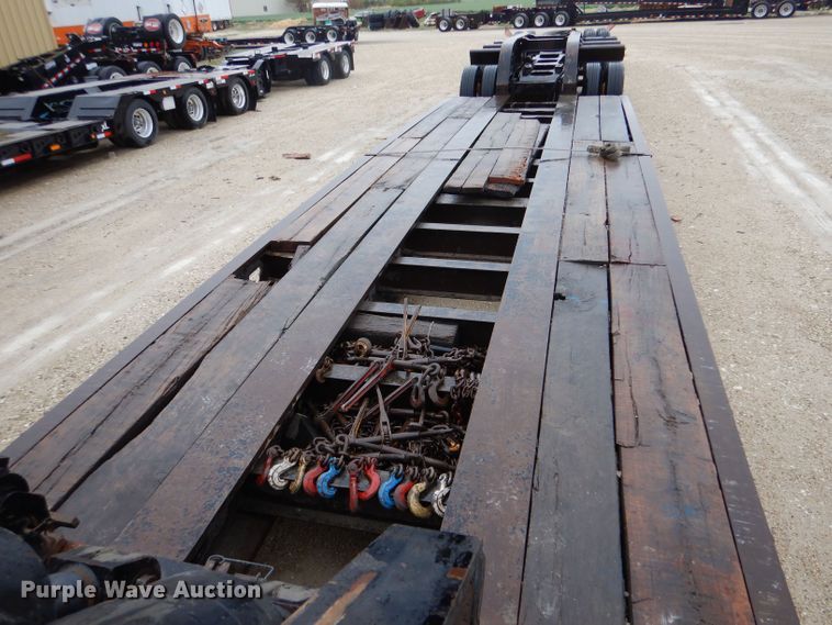 image for item LS9092 2003 Aspen  lowboy equipment trailer