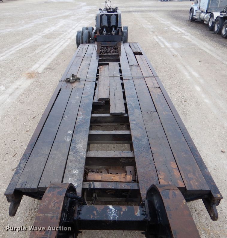 image for item LS9092 2003 Aspen  lowboy equipment trailer