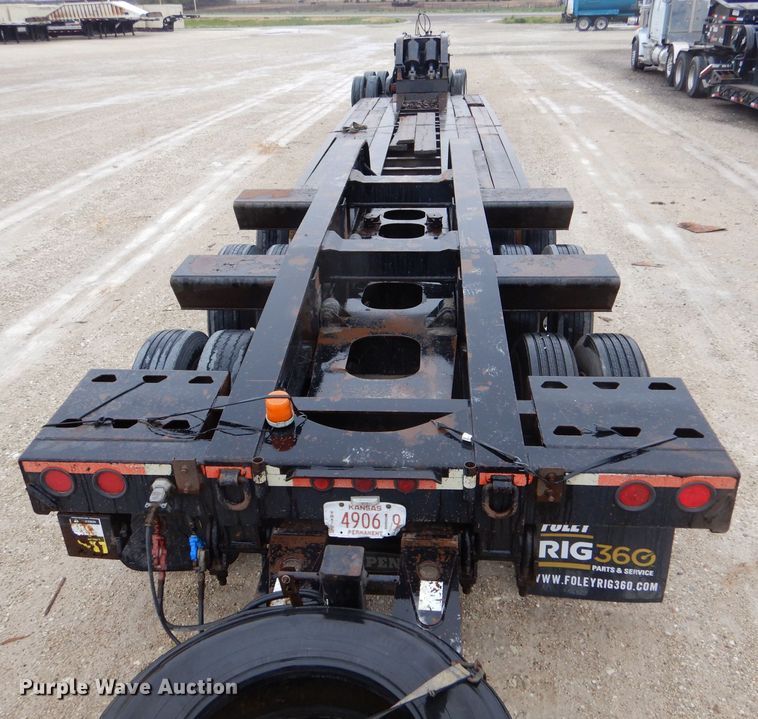 image for item LS9092 2003 Aspen  lowboy equipment trailer