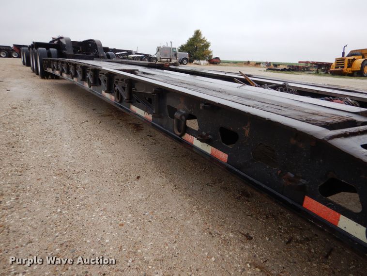image for item LS9092 2003 Aspen  lowboy equipment trailer