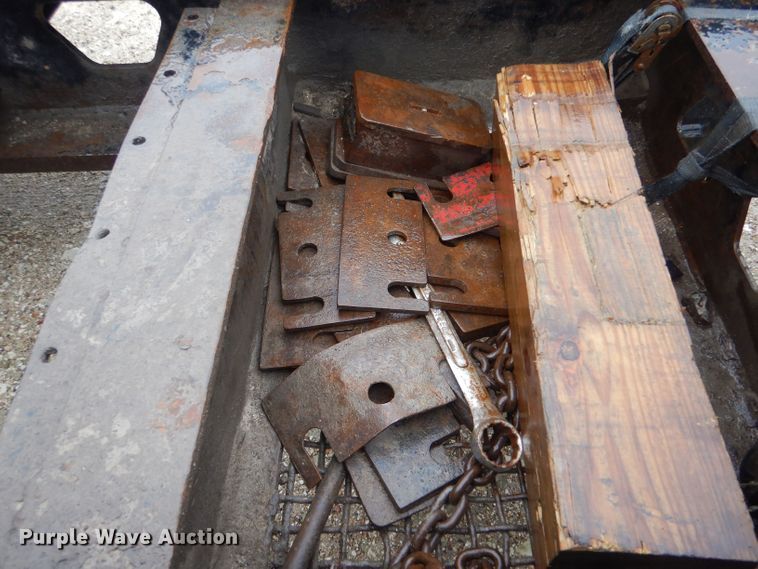 image for item LS9092 2003 Aspen  lowboy equipment trailer