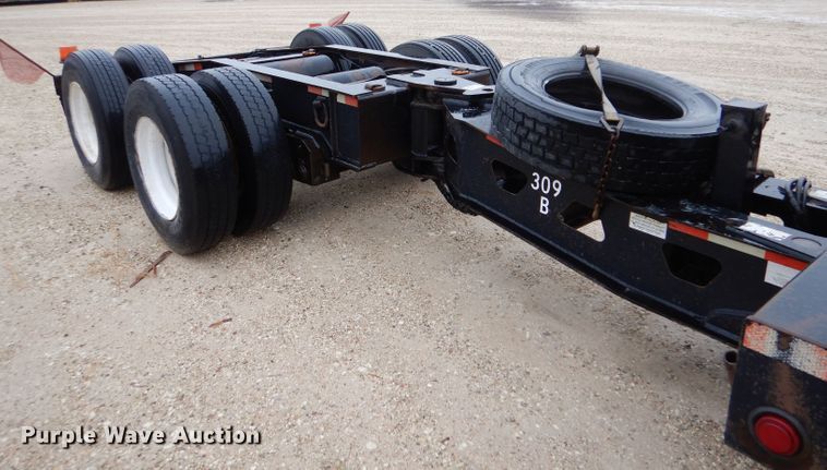 image for item LS9092 2003 Aspen  lowboy equipment trailer