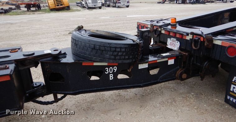 image for item LS9092 2003 Aspen  lowboy equipment trailer