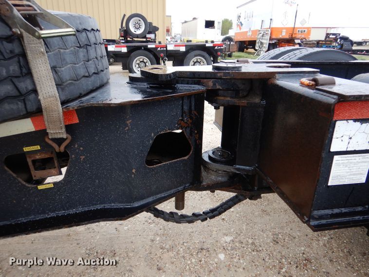 image for item LS9092 2003 Aspen  lowboy equipment trailer