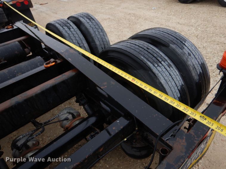 image for item LS9092 2003 Aspen  lowboy equipment trailer