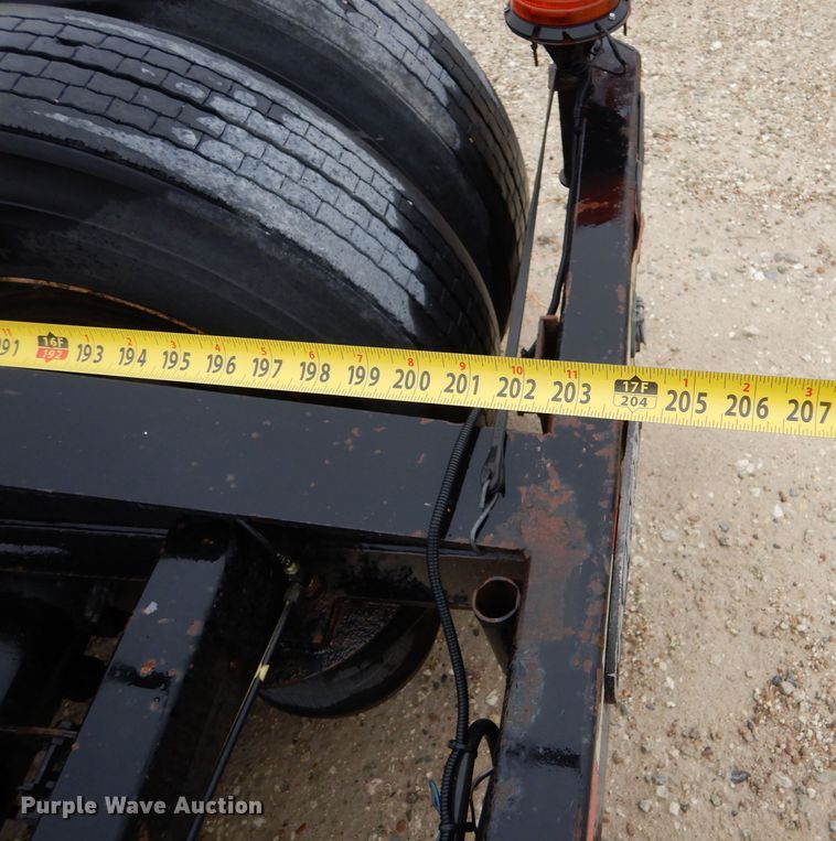 image for item LS9092 2003 Aspen  lowboy equipment trailer