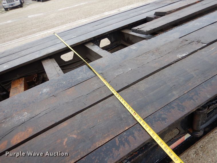 image for item LS9092 2003 Aspen  lowboy equipment trailer