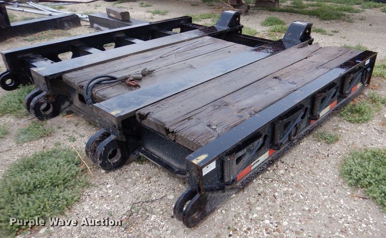 image for item LS9092 2003 Aspen  lowboy equipment trailer