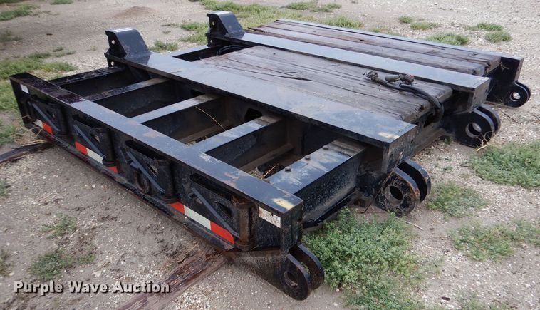 image for item LS9092 2003 Aspen  lowboy equipment trailer