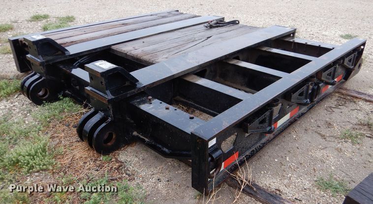 image for item LS9092 2003 Aspen  lowboy equipment trailer