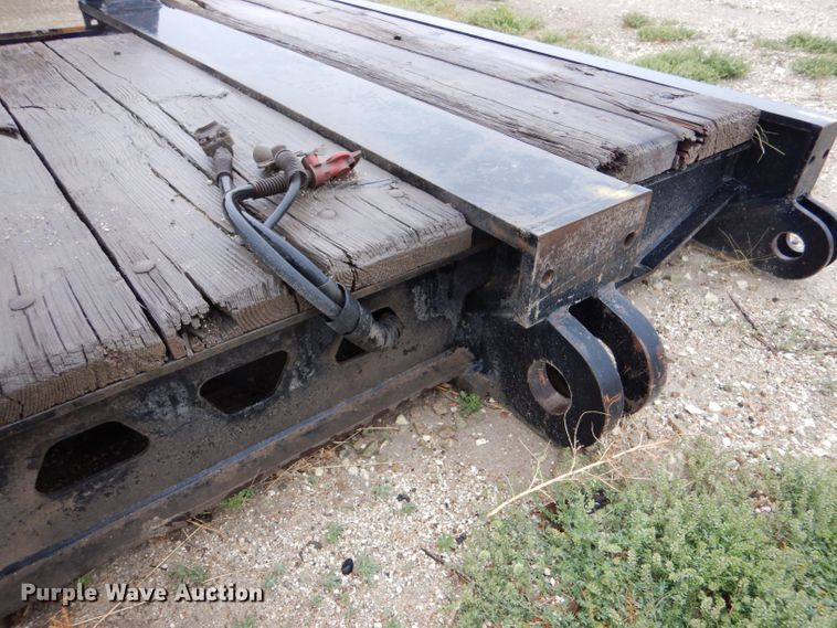 image for item LS9092 2003 Aspen  lowboy equipment trailer