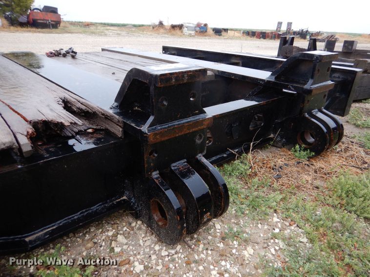 image for item LS9092 2003 Aspen  lowboy equipment trailer