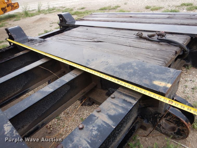 image for item LS9092 2003 Aspen  lowboy equipment trailer