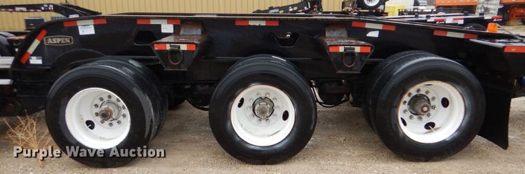 image for item LS9092 2003 Aspen  lowboy equipment trailer